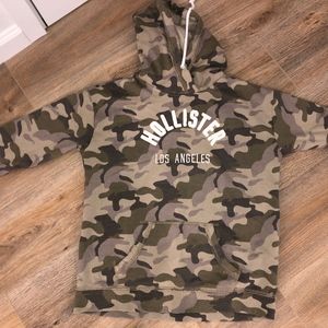 Womens Hollister Camo Sweatshirt